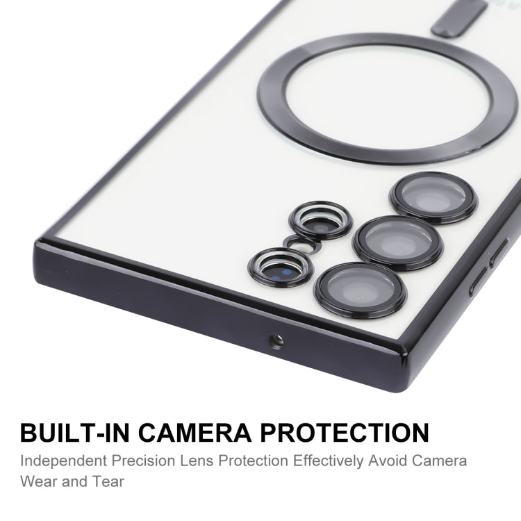 For Samsung Galaxy S22 Ultra 5G ENKAY Electroplated MagSafe Shockproof TPU Phone Case with Lens Film(Gold) - free shipping - PMC TechLife - Order now!