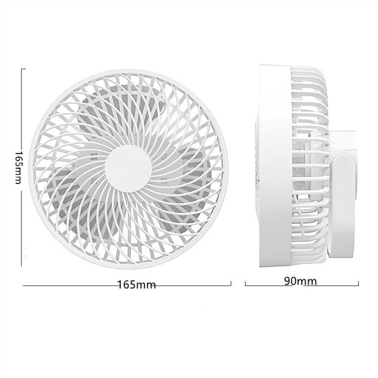 Multifunctional LED Rechargeable Outdoor Portable Tent Camping Fan(White) - Electric Fans by PMC TechLife | Online Shopping South Africa | PMC TechLife | Buy Now Pay Later Mobicred