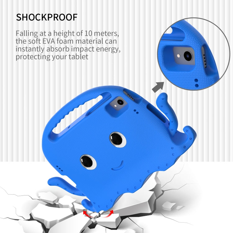 For Lenovo M10 Plus TB-X606 10.3 Octopus Style EVA PC Tablet Case(Blue) - Lenovo by PMC TechLife | Online Shopping South Africa | PMC TechLife | Buy Now Pay Later Mobicred