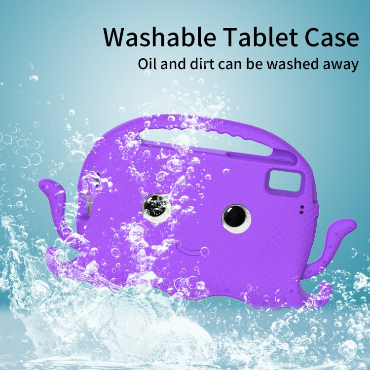 For Lenovo K10 TB-X6C6F 10.3 Octopus Style EVA PC Tablet Case(Purple) - Lenovo by PMC TechLife | Online Shopping South Africa | PMC TechLife | Buy Now Pay Later Mobicred