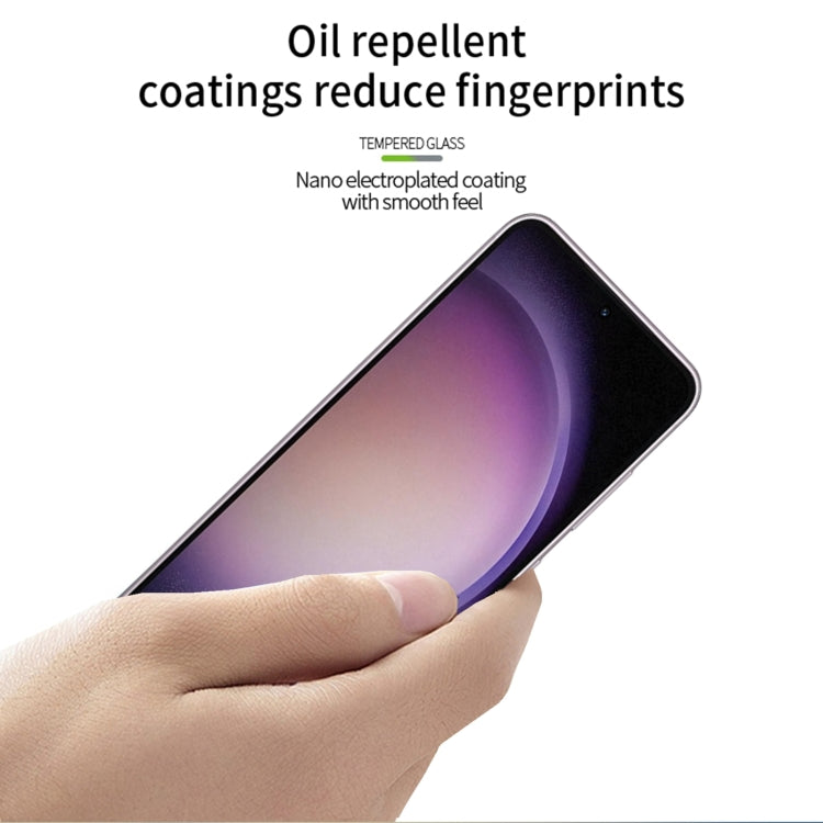 For Samsung Galaxy S24 5G MOFI 9H 3D Explosion-proof Curved Screen Tempered Glass Film(Black) - free shipping - PMC TechLife - Order now!