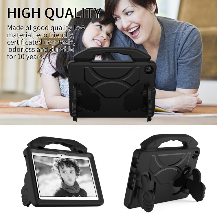 For Lenovo Tab M10 3rd Gen 10.1 TB-328 Thumb Bracket EVA Shockproof Tablet Case(Black) - free shipping - PMC TechLife - Order now!