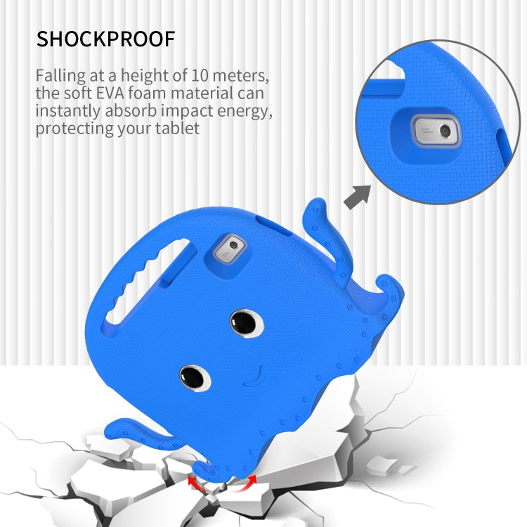 For Lenovo Tab M9 2023 Octopus Style EVA Hybrid PC Shockproof Tablet Case with Strap(Blue) - Lenovo by PMC TechLife | Online Shopping South Africa | PMC TechLife | Buy Now Pay Later Mobicred