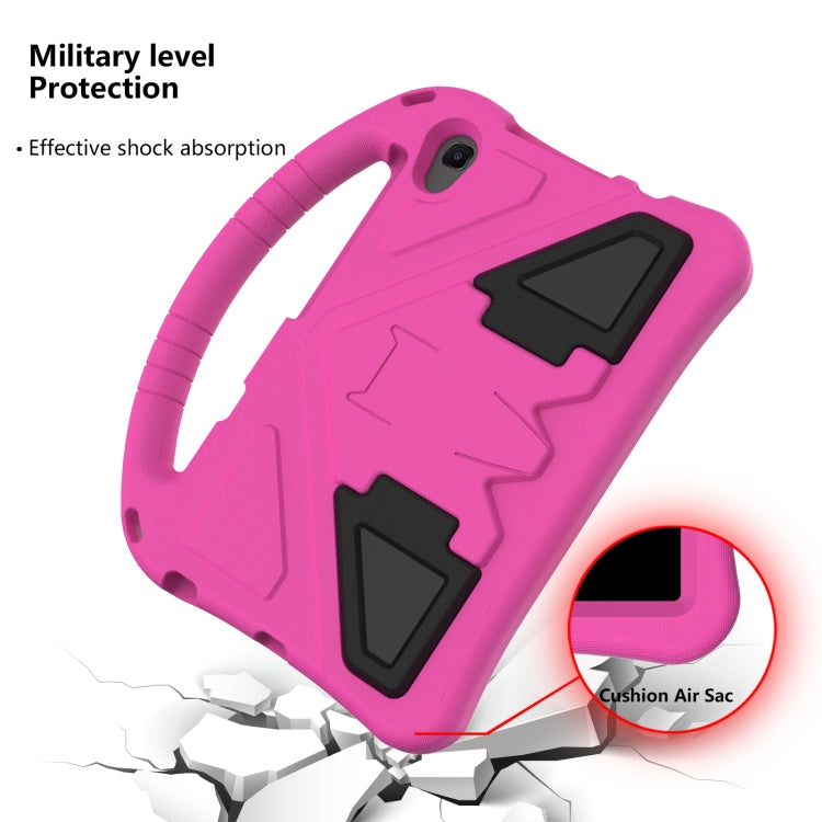 For TCL Tab 8 le 2023 /Tab 8  2022 EVA Shockproof Tablet Case with Holder(Rose Red) - Others by PMC TechLife | Online Shopping South Africa | PMC TechLife | Buy Now Pay Later Mobicred