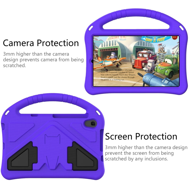 For TCL Tab 8 le 2023 /Tab 8  2022 EVA Shockproof Tablet Case with Holder(Purple) - Others by PMC TechLife | Online Shopping South Africa | PMC TechLife | Buy Now Pay Later Mobicred