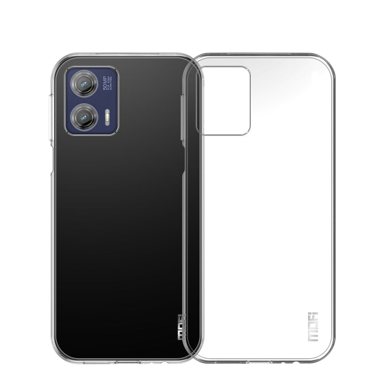 For Motorola Moto G73 MOFI Ming Series Ultra-thin TPU Phone Case(Transparent) - Motorola Cases by MOFI | Online Shopping South Africa | PMC TechLife | Buy Now Pay Later Mobicred