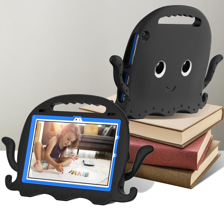 For Amazon Kindle Fire HD10 2021 Octopus Style EVA + PC Tablet Case with Strap(Black) - Amazon by PMC TechLife | Online Shopping South Africa | PMC TechLife | Buy Now Pay Later Mobicred