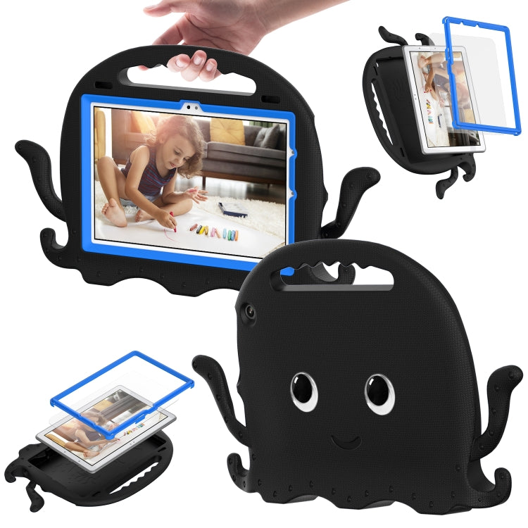For Amazon Kindle Fire HD10 2021 Octopus Style EVA + PC Tablet Case with Strap(Black) - Amazon by PMC TechLife | Online Shopping South Africa | PMC TechLife | Buy Now Pay Later Mobicred