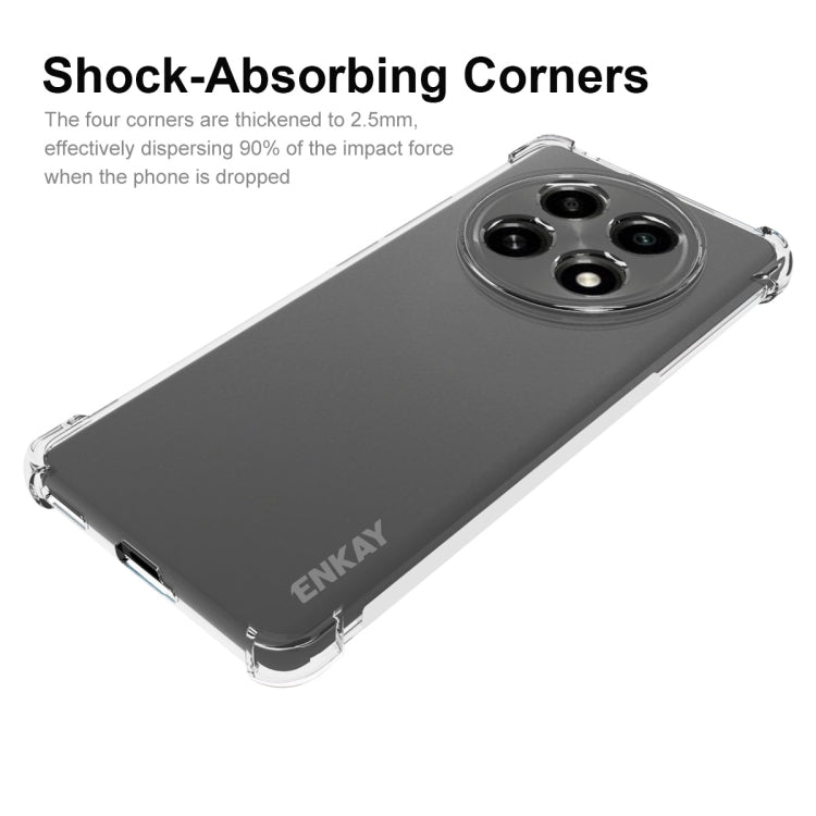 For OPPO A2 Pro 5G ENKAY Clear TPU Shockproof Anti-slip Phone Case - A2 Pro Cases by ENKAY | Online Shopping South Africa | PMC TechLife | Buy Now Pay Later Mobicred