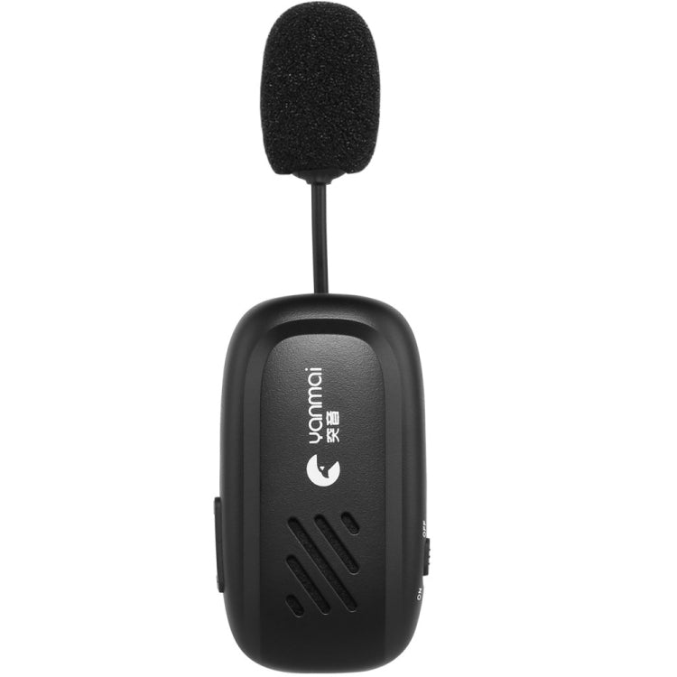 Yanmai K2 Portable Mini Wireless Bluetooth Lapel Microphone(Black) - Microphone by Yanmai | Online Shopping South Africa | PMC TechLife | Buy Now Pay Later Mobicred