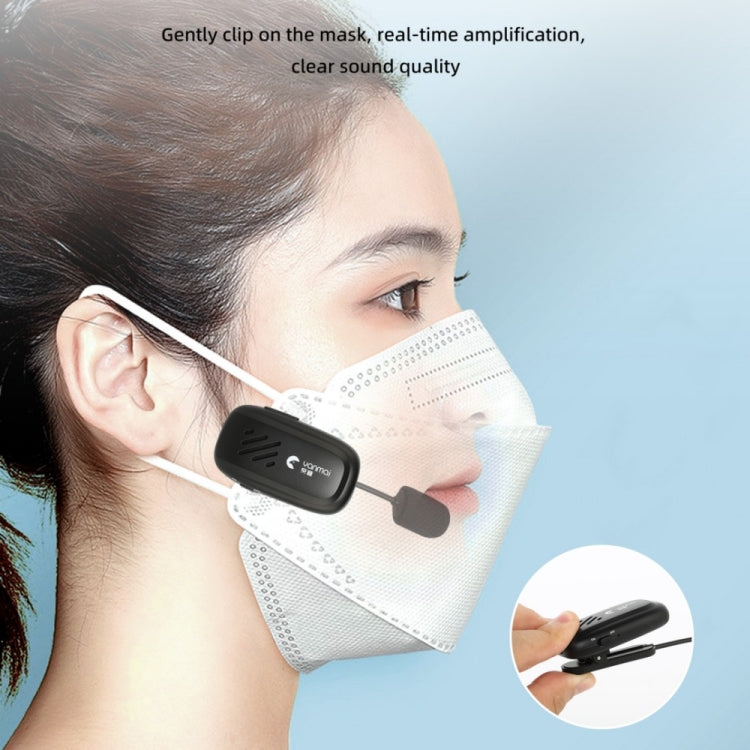 Yanmai K2 Portable Mini Wireless Bluetooth Lapel Microphone(Black) - Microphone by Yanmai | Online Shopping South Africa | PMC TechLife | Buy Now Pay Later Mobicred