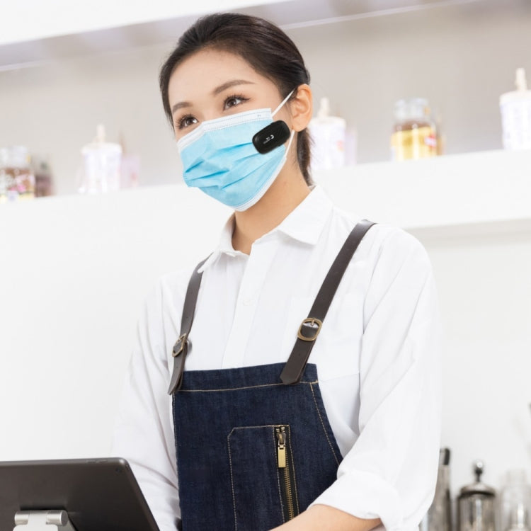 Yanmai K2 Portable Mini Wireless Bluetooth Lapel Microphone(Black) - Microphone by Yanmai | Online Shopping South Africa | PMC TechLife | Buy Now Pay Later Mobicred