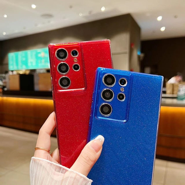 For Samsung Galaxy S25 Ultra 5G Jelly Glitter Solid Color TPU Phone Case(Pink) - Galaxy S25 Ultra 5G Cases by PMC TechLife | Online Shopping South Africa | PMC TechLife | Buy Now Pay Later Mobicred