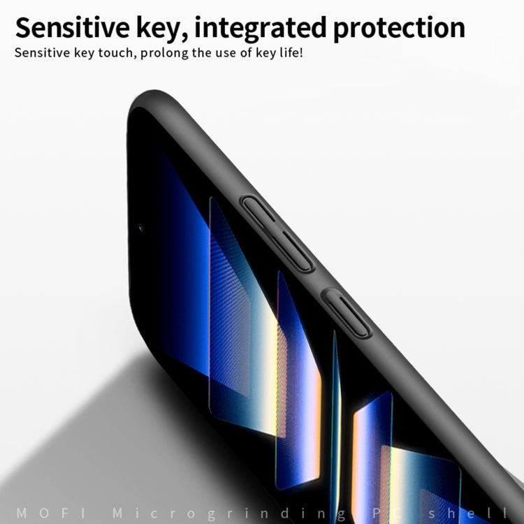 For Xiaomi Redmi K60 / K60 Pro MOFI Frosted Ultra-thin PC Hard Case(Black) - Xiaomi Cases by MOFI | Online Shopping South Africa | PMC TechLife