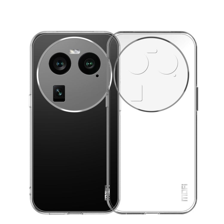 For OPPO Find X6 MOFI Ming Series Ultra-thin TPU Phone Case(Transparent) - OPPO Cases by MOFI | Online Shopping South Africa | PMC TechLife