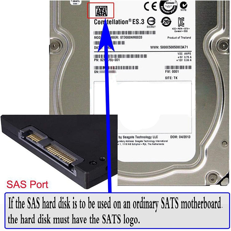 JUNSUNMAY SAS 22 Pin to 7 Pin + 15 Pin SATA Hard Disk Drive Raid Adapter - free shipping - PMC TechLife - Order now!
