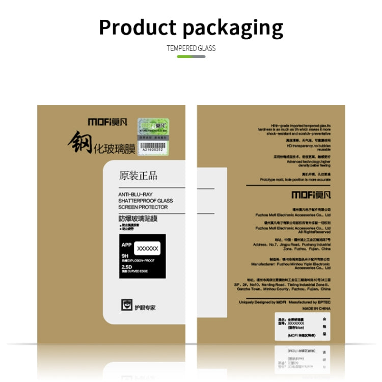 For Xiaomi Redmi Note 12S MOFI 9H 2.5D Full Screen Tempered Glass Film -  by MOFI | Online Shopping South Africa | PMC TechLife