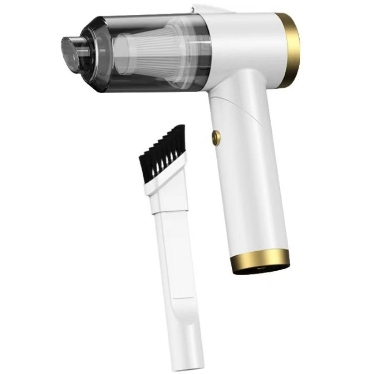 Q8 LED Light Wireless Portable Handheld Car Foldable 9000Pa Suction Vacuum Cleaner(Green) - free shipping - PMC TechLife - Order now!