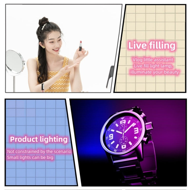 TV-6RGB Hand-Held TOFU 6W Fill Light Mini Portable RGB LED Video Light -  by PMC TechLife | Online Shopping South Africa | PMC TechLife | Buy Now Pay Later Mobicred