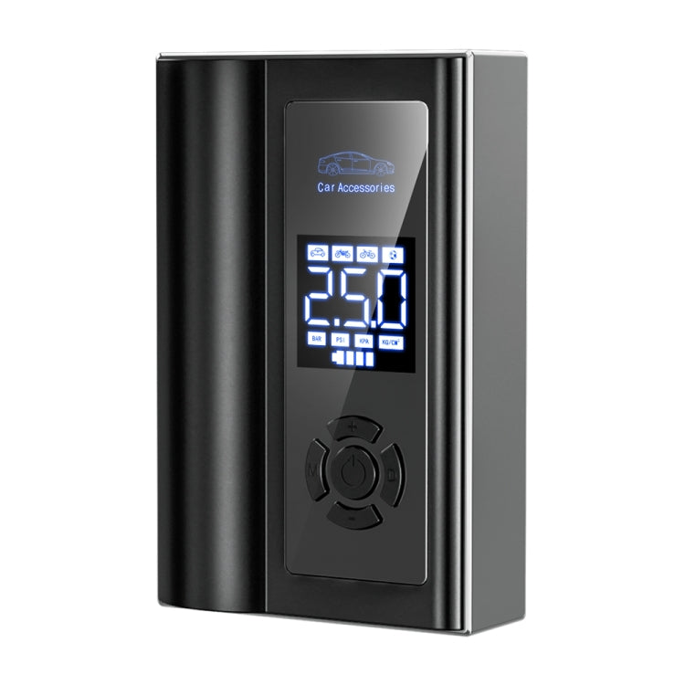 Ai8 Portable Multifunctional LCD Screen Emergency Power Supply 12V Car Start Air Pump(Black) - Inflatable Pump by PMC TechLife | Online Shopping South Africa | PMC TechLife