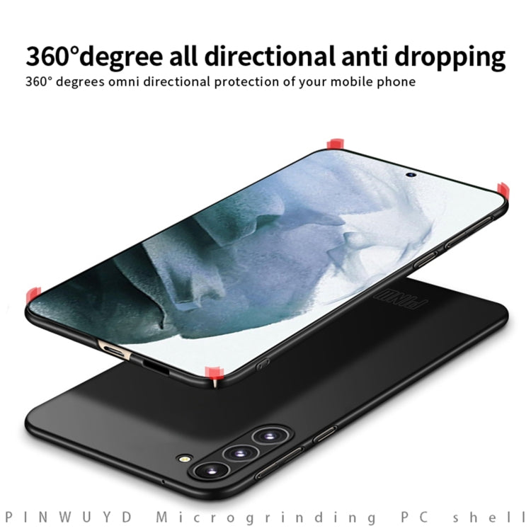 For Samsung Galaxy S23+ 5G PINWUYO Magnetic Magsafe Frosted PC Ultra-thin Hard Phone Case(Blue) - free shipping - PMC TechLife - Order now!