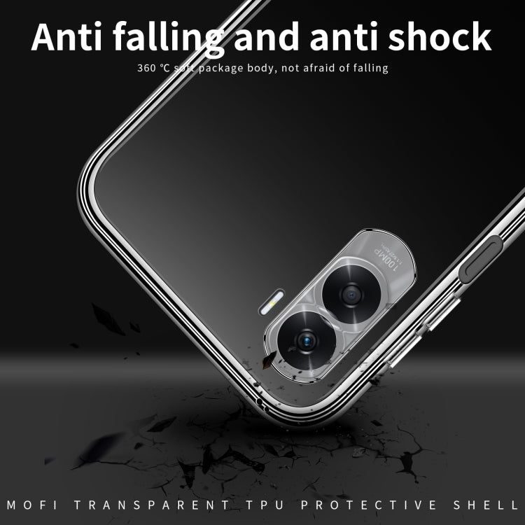 For Honor X50i MOFI Ming Series Transparent Ultra-thin TPU Phone Case - Honor Cases by MOFI | Online Shopping South Africa | PMC TechLife | Buy Now Pay Later Mobicred
