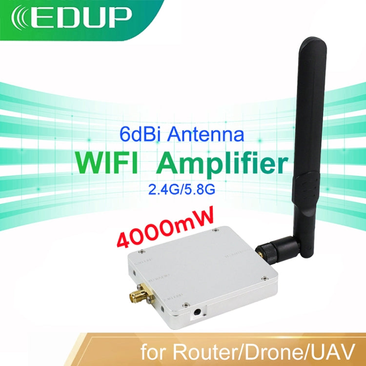 EDUP EP-AB015 4W 2.4GHz/5.8GHz Dual Band Wireless Signal Booster WiFi Amplifier - free shipping - PMC Jewellery - Order now!