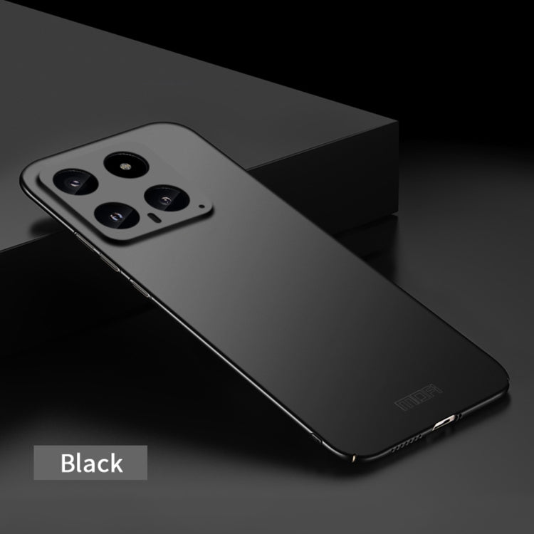 For Xiaomi 14 MOFI Micro-Frosted PC Ultra-thin Hard Phone Case(Black) - free shipping - PMC TechLife - Order now!