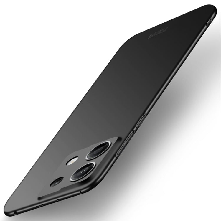For Xiaomi Redmi Note 13 Pro 5G MOFI Micro-Frosted PC Ultra-thin Hard Phone Case(Black) - Xiaomi Cases by MOFI | Online Shopping South Africa | PMC TechLife | Buy Now Pay Later Mobicred