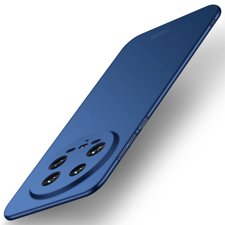 For Xiaomi 14 Ultra MOFI Micro-Frosted PC Ultra-thin Hard Phone Case(Blue) - 14 Ultra Cases by MOFI | Online Shopping South Africa | PMC TechLife | Buy Now Pay Later Mobicred
