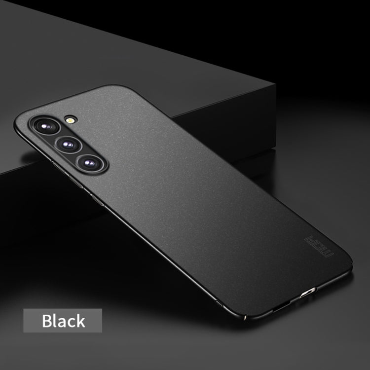 For Samsung Galaxy S24 5G MOFI Fandun Series Frosted PC Ultra-thin All-inclusive Phone Case(Black) - Galaxy S24 5G Cases by MOFI | Online Shopping South Africa | PMC TechLife | Buy Now Pay Later Mobicred