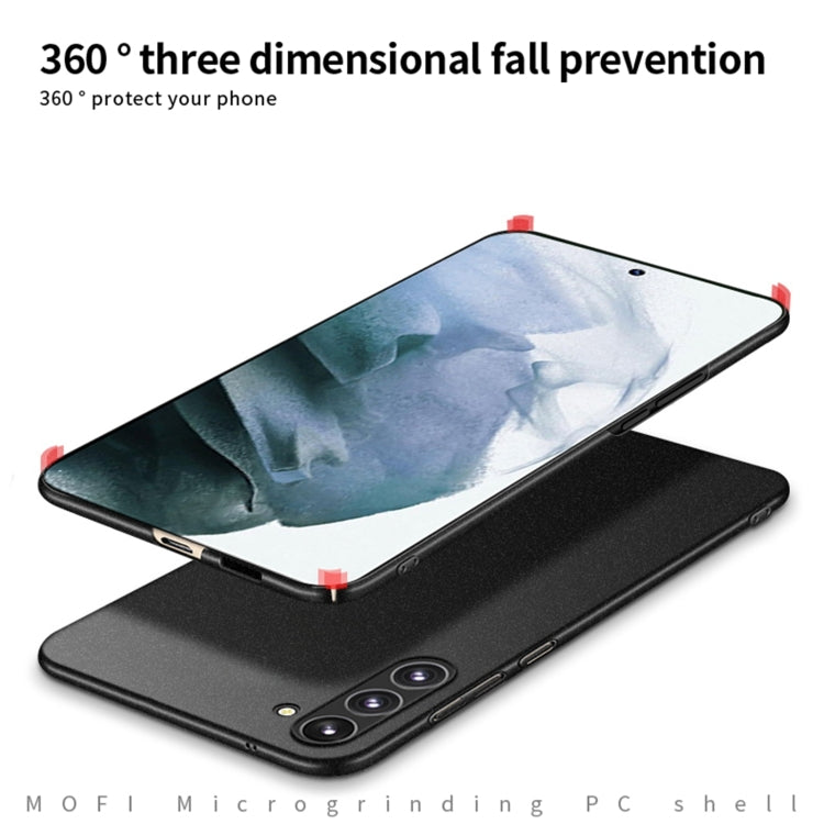 For Samsung Galaxy S24+ 5G MOFI Fandun Series Frosted PC Ultra-thin All-inclusive Phone Case(Gray) - Galaxy S24+ 5G Cases by MOFI | Online Shopping South Africa | PMC TechLife | Buy Now Pay Later Mobicred
