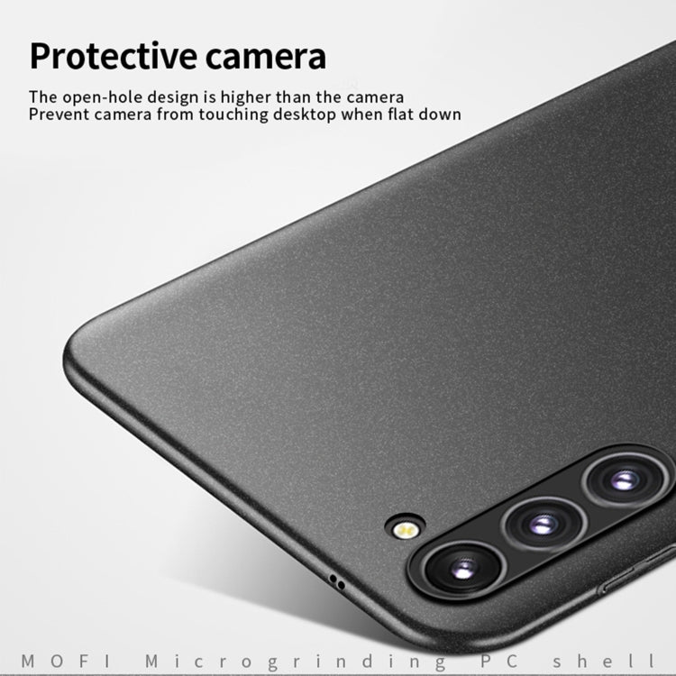 For Samsung Galaxy S24+ 5G MOFI Fandun Series Frosted PC Ultra-thin All-inclusive Phone Case(Gray) - Galaxy S24+ 5G Cases by MOFI | Online Shopping South Africa | PMC TechLife | Buy Now Pay Later Mobicred