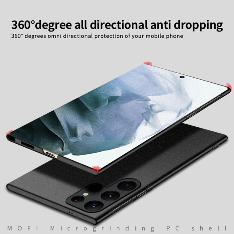 For Samsung Galaxy S24 Ultra 5G MOFI Fandun Series Frosted PC Ultra-thin All-inclusive Phone Case(Black) - Galaxy S24 Ultra 5G Cases by MOFI | Online Shopping South Africa | PMC TechLife | Buy Now Pay Later Mobicred