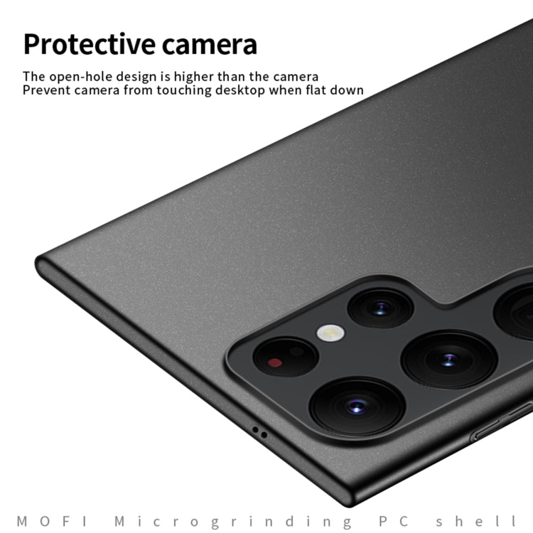 For Samsung Galaxy S24 Ultra 5G MOFI Fandun Series Frosted PC Ultra-thin All-inclusive Phone Case(Gray) - Galaxy S24 Ultra 5G Cases by MOFI | Online Shopping South Africa | PMC TechLife | Buy Now Pay Later Mobicred