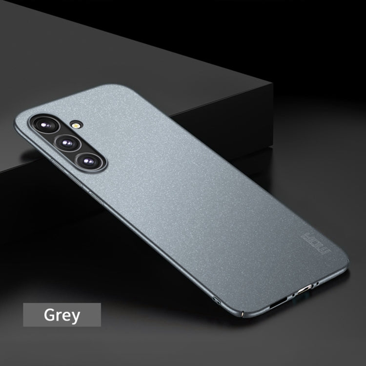 For Samsung Galaxy A35 5G MOFI Fandun Series Frosted PC Ultra-thin All-inclusive Phone Case(Gray) - Galaxy Phone Cases by MOFI | Online Shopping South Africa | PMC TechLife | Buy Now Pay Later Mobicred