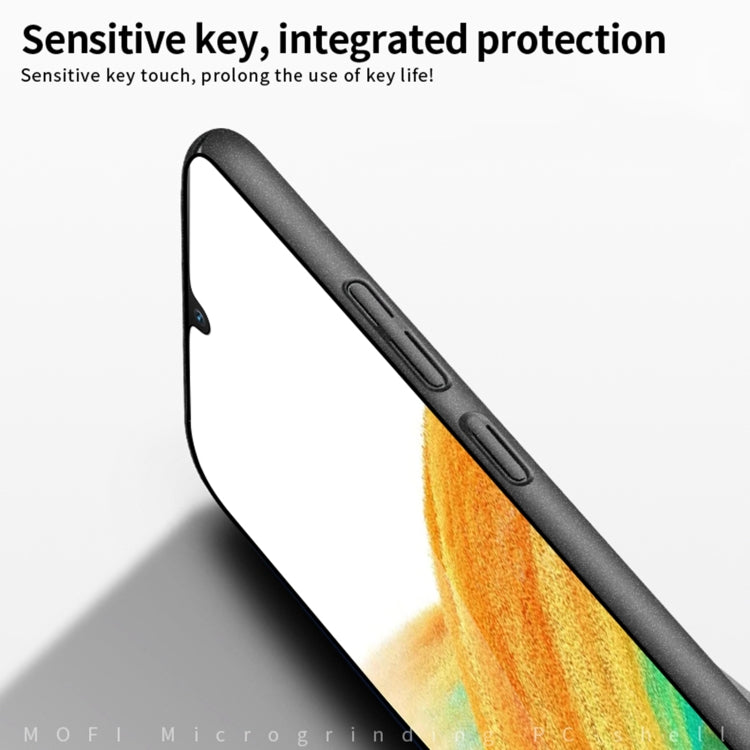 For Samsung Galaxy A55 5G MOFI Fandun Series Frosted PC Ultra-thin All-inclusive Phone Case(Gray) - Galaxy Phone Cases by MOFI | Online Shopping South Africa | PMC TechLife | Buy Now Pay Later Mobicred