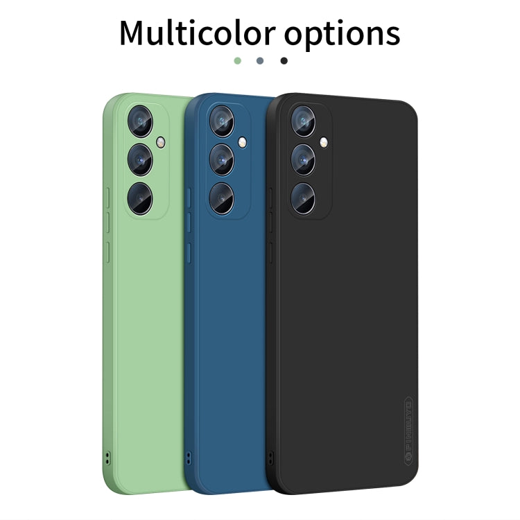For Samsung Galaxy S24 FE 5G PINWUYO Sense Series Liquid Silicone TPU Phone Case(Black) - free shipping - PMC Jewellery - Order now!