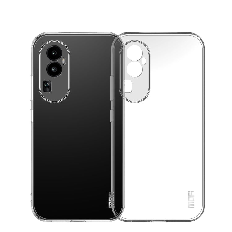 For OPPO Reno10 Pro China MOFI Ming Series Transparent Ultra-thin TPU Phone Case(Transparent) - free shipping - PMC TechLife - Order now!
