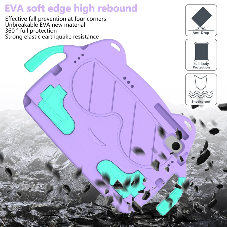 For Huawei Matepad SE 10.4 2023 Ice Baby EVA Shockproof Hard PC Tablet Case(Light Purple+Mint Green) - Huawei by PMC TechLife | Online Shopping South Africa | PMC TechLife | Buy Now Pay Later Mobicred
