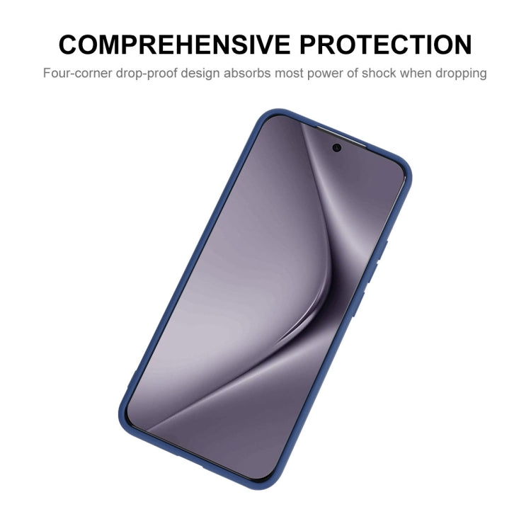 For Huawei Pura 70 ENKAY Hat-Prince Liquid Silicone Shockproof Protective Soft Case(Dark Green) - Huawei Cases by ENKAY | Online Shopping South Africa | PMC Jewellery | Buy Now Pay Later Mobicred