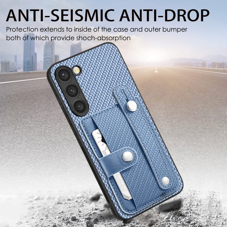 For Samsung Galaxy S21 5G Wristband Kickstand Wallet Back Phone Case with Tool Knife(Green) - Galaxy S21 5G Cases by PMC TechLife | Online Shopping South Africa | PMC TechLife | Buy Now Pay Later Mobicred