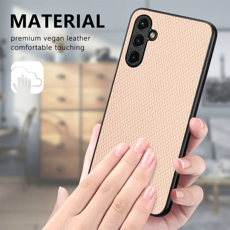 For Samsung Galaxy S25 5G Carbon Fiber Texture Leather Back Cover Phone Case(Green) - Galaxy Phone Cases by PMC Jewellery | Online Shopping South Africa | PMC Jewellery | Buy Now Pay Later Mobicred