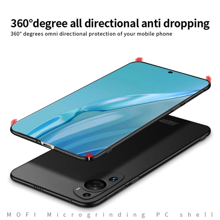 For Huawei P60 Art MOFI Frosted PC Ultra-thin Hard Phone Case(Black) - free shipping - PMC TechLife - Order now!