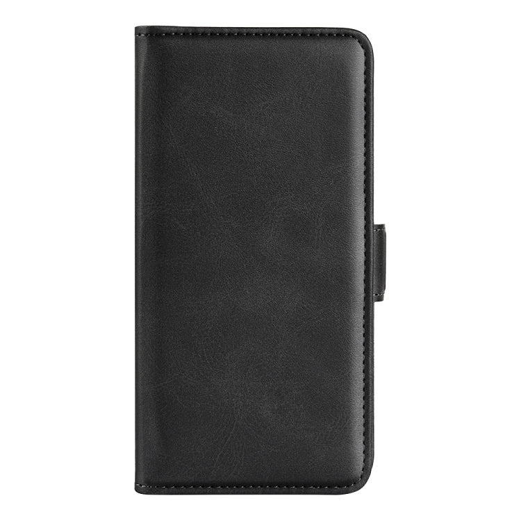 For Realme 12 5G Dual-side Magnetic Buckle Horizontal Flip Leather Phone Case(Black) - Realme Cases by PMC TechLife | Online Shopping South Africa | PMC TechLife | Buy Now Pay Later Mobicred