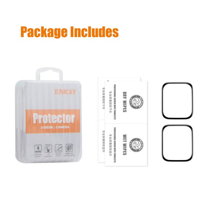 For Redmi Watch Move 2pcs ENKAY ENKAY 3D Full Coverage Soft PC Edge PMMA HD Screen Film - free shipping - PMC TechLife - Order now!