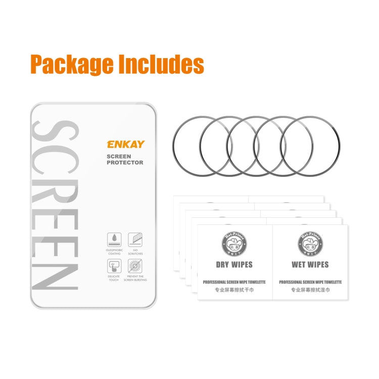 For Xiaomi Watch S4 5pcs ENKAY ENKAY 3D Full Coverage Soft PC Edge PMMA HD Screen Film - free shipping - PMC TechLife - Order now!