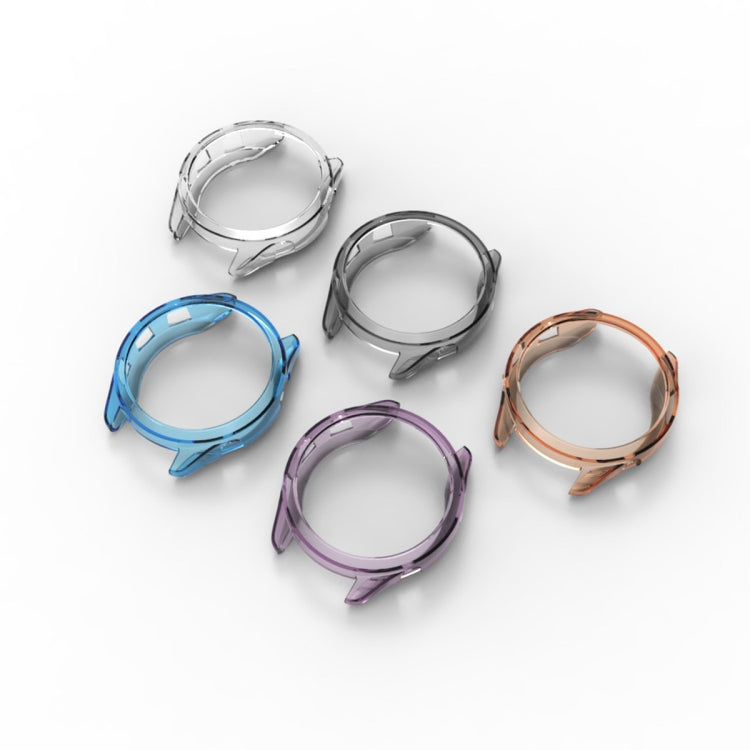 For Garmin Forerunner 265 ENKAY Hat-Prince Transparent TPU Frame Drop Protection Case(Transparent) - Watch Cases by ENKAY | Online Shopping South Africa | PMC TechLife | Buy Now Pay Later Mobicred