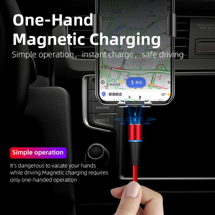 ENKAY 2 in 1 5A USB to Type-C + 8 Pin Magnetic Fast Charging Data Cable with LED Light, Length: 1m(Silver) - free shipping - PMC Jewellery - Order now!
