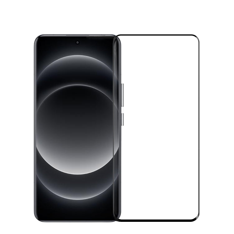 For Xiaomi 14 Ultra PINWUYO 9H 3D Hot Bending Tempered Glass Film(Black) - free shipping - PMC TechLife - Order now!